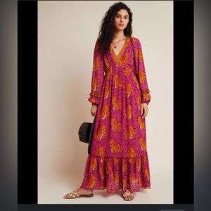 FARM Rio Cheetah Maxi Dress